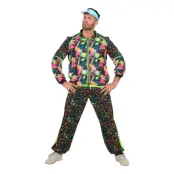 Rockin the 80s Herr Maskeraddräkt - Medium