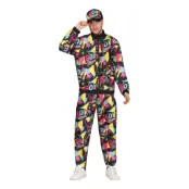 Träningsoverall 80's Forever Maskeraddräkt - X-Large