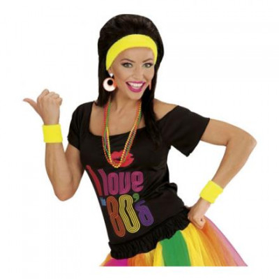 UV Neon Svettband Gul