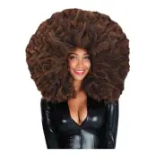 Afroperuk Gigantisk Brun - One size