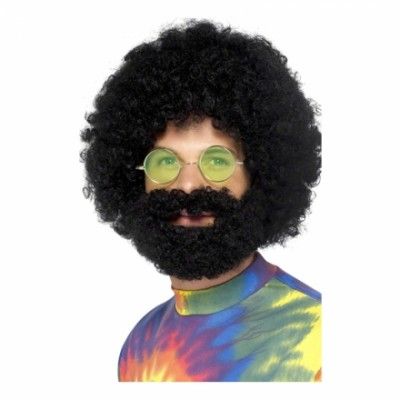 Afroperuk med Skägg - One size