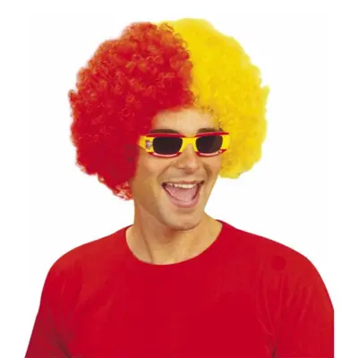 Afroperuk Röd/Gul - One size