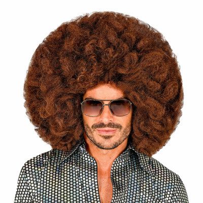 Gigantisk Brun Afroperuk - One size