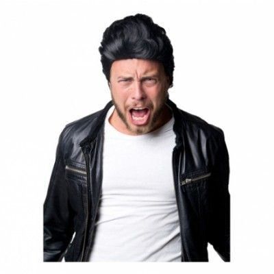 50-tal Herr Peruk - One size