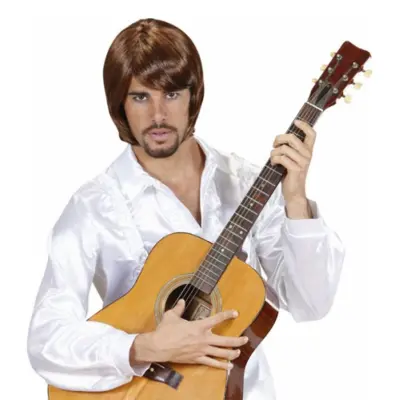 70-tals Herre Peruk - One size