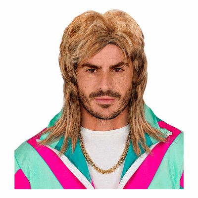 80-tals Hockeyfrilla Peruk - One size