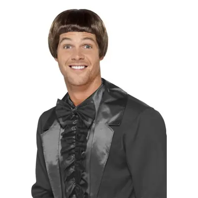 90-tals Pottfrisyr Peruk - One size