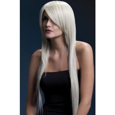 Amber Peruk Isblond 71cm
