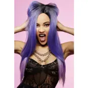 Amethyst Ombre™ Super Vixen™ Peruk Violett