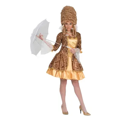 Barock Klänning Maskeraddräkt - Small