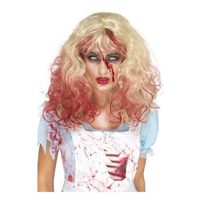 Blodig Alice Peruk - One size