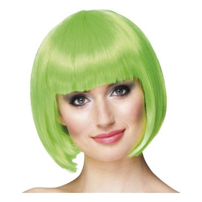 Cabaret Limegrön Peruk - One size