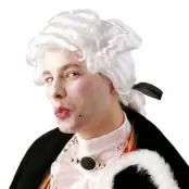 Casanova Vit Peruk - One size