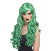 Desire Grön Peruk - One size