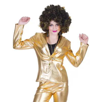 Disco Fever Kavaj Dam Guld - X-large