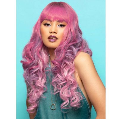 Dusky Cauldron Smoke™ Siren™ Peruk Rosa