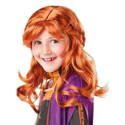 Frozen 2 Anna Barn Peruk - One size