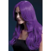 Khloe Peruk Neonlila 66cm