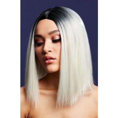 Kylie Peruk Tonad Isblond 37cm