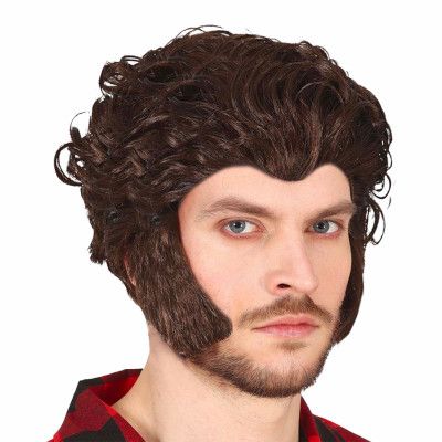 Logan Peruk med Polisonger - One size