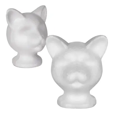 Perukstock Katthuvud