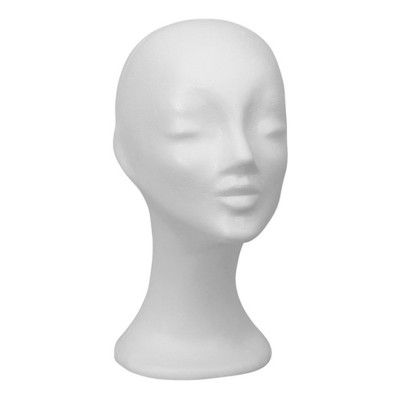 Perukstock Vit - Dam