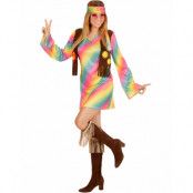 Rainbow Hippie Girl - Dräkt