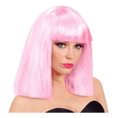 Showgirl Ljusrosa Peruk - One size