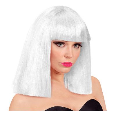 Showgirl Vit Peruk - One size