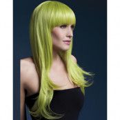 Sienna Delux Wig - Lång Peruk i Pastellgrönt