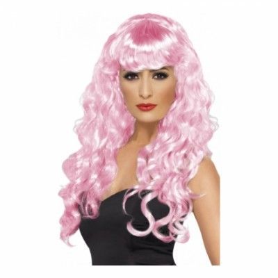 Siren Rosa Peruk - One size