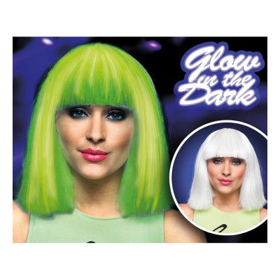 Självlysande Peruk - One size