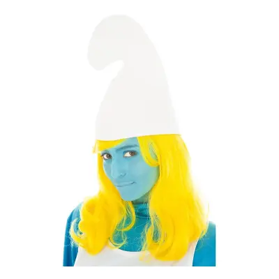 Smurfan Gul Peruk - One size