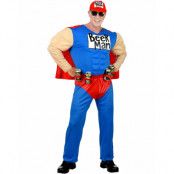Super Beer Man - Superhjältedräkt till Man