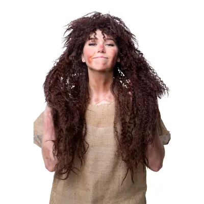 Troll Peruk Lång - One size