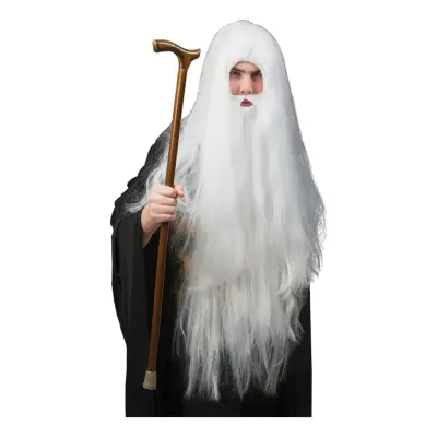 Trollkarl Peruk - One size