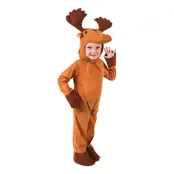 Älg Barn Maskeraddräkt - One size
