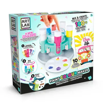 Art Lab Paint Colour Maker Färgfabrik - Leksaksaffären -  Leksaksaffären