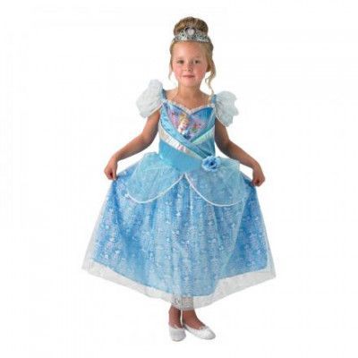 Askungen Skimrande Barn Maskeraddräkt