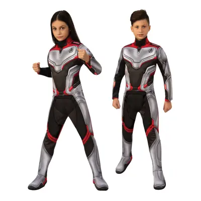 Avengers 4 Team Suit Deluxe Barn Maskeraddräkt - Small