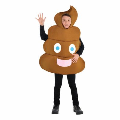 Bajs Barn Maskeraddräkt - Standard