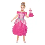 Barbie Med Dockklänning Barn Maskeraddräkt - Small