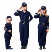 Barndräkt, polis 122/128 cl
