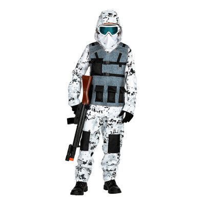 Arctic Special Forces Barn Maskeraddräkt - X-Large