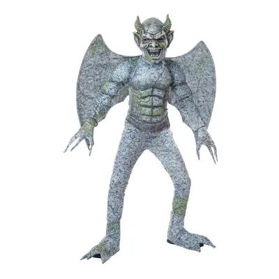 Bevingad Gargoyle Barn Maskeraddräkt - Medium