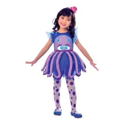 Bläckfisk Barn Maskeraddräkt - Small