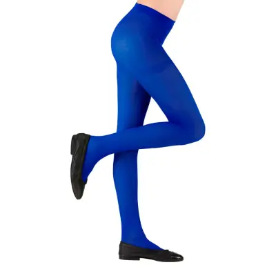 Blå Strumpbyxor för Barn - Small