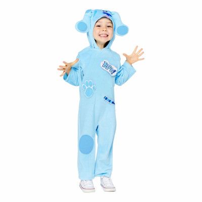 Blås GåtorJumpsuit Barn Maskeraddräkt - Small