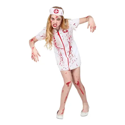 Blodig Sjuksköterska Barn Maskeraddräkt - X-Small