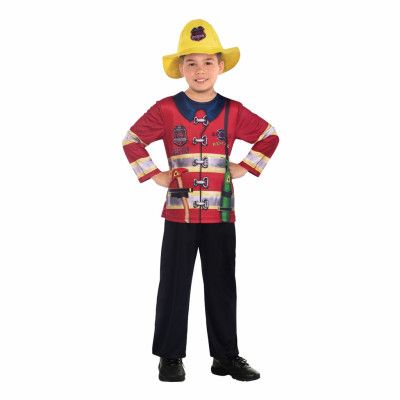 Brandman Barn Maskeraddräkt - X-Small